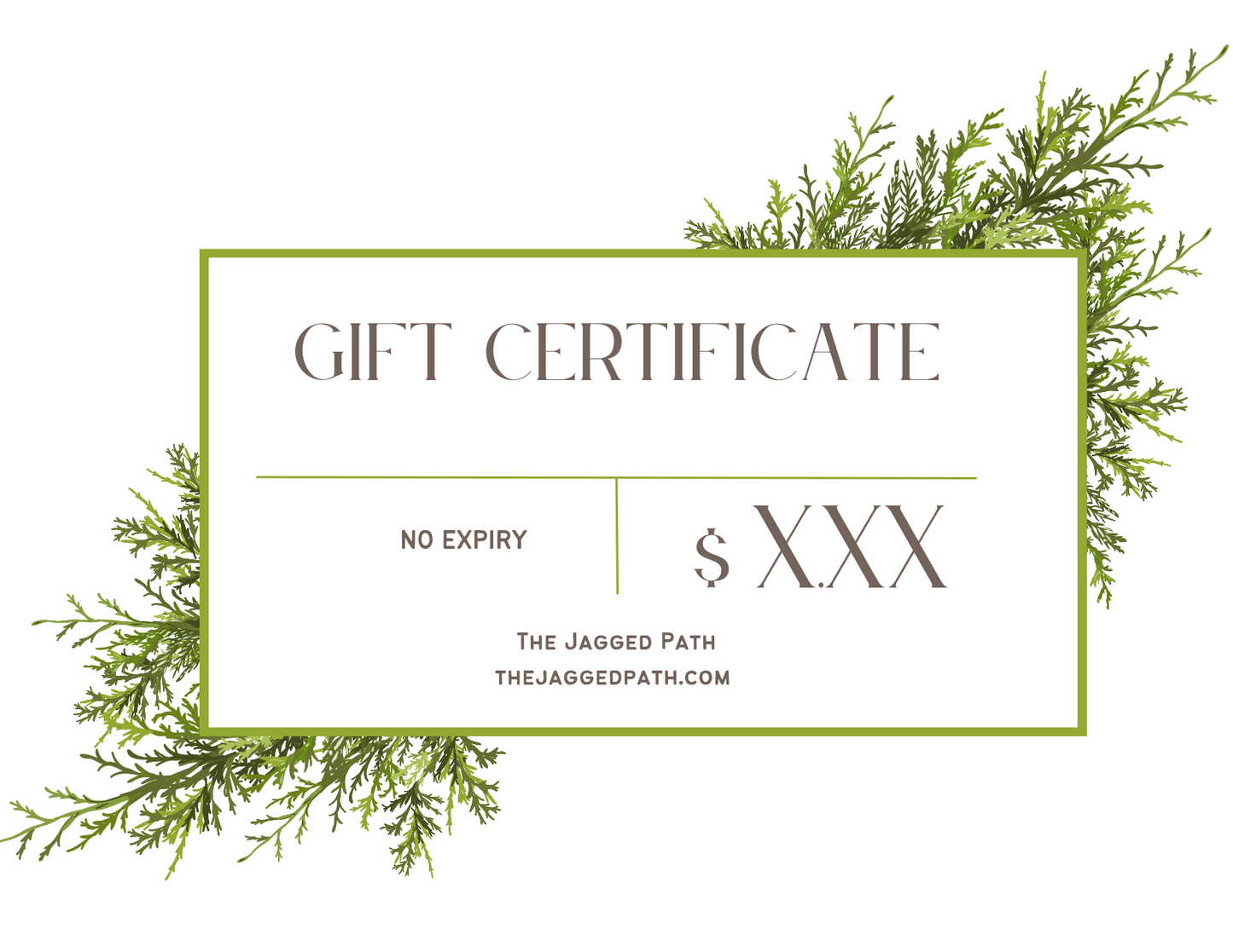 Gift Certificate