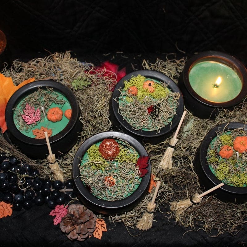 Witches Cauldron Candle