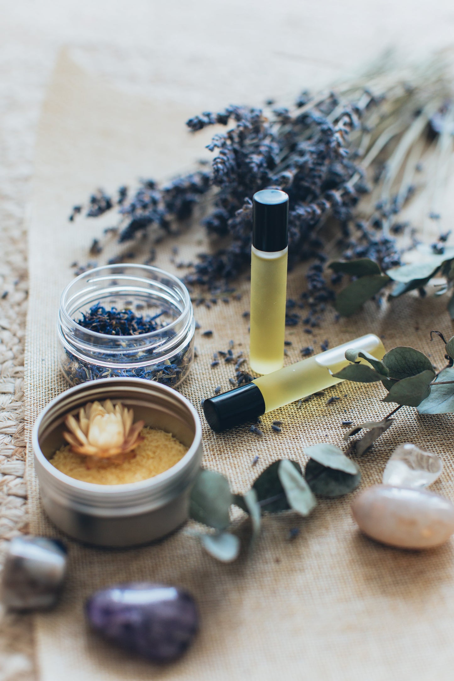 Lavender relaxation roller