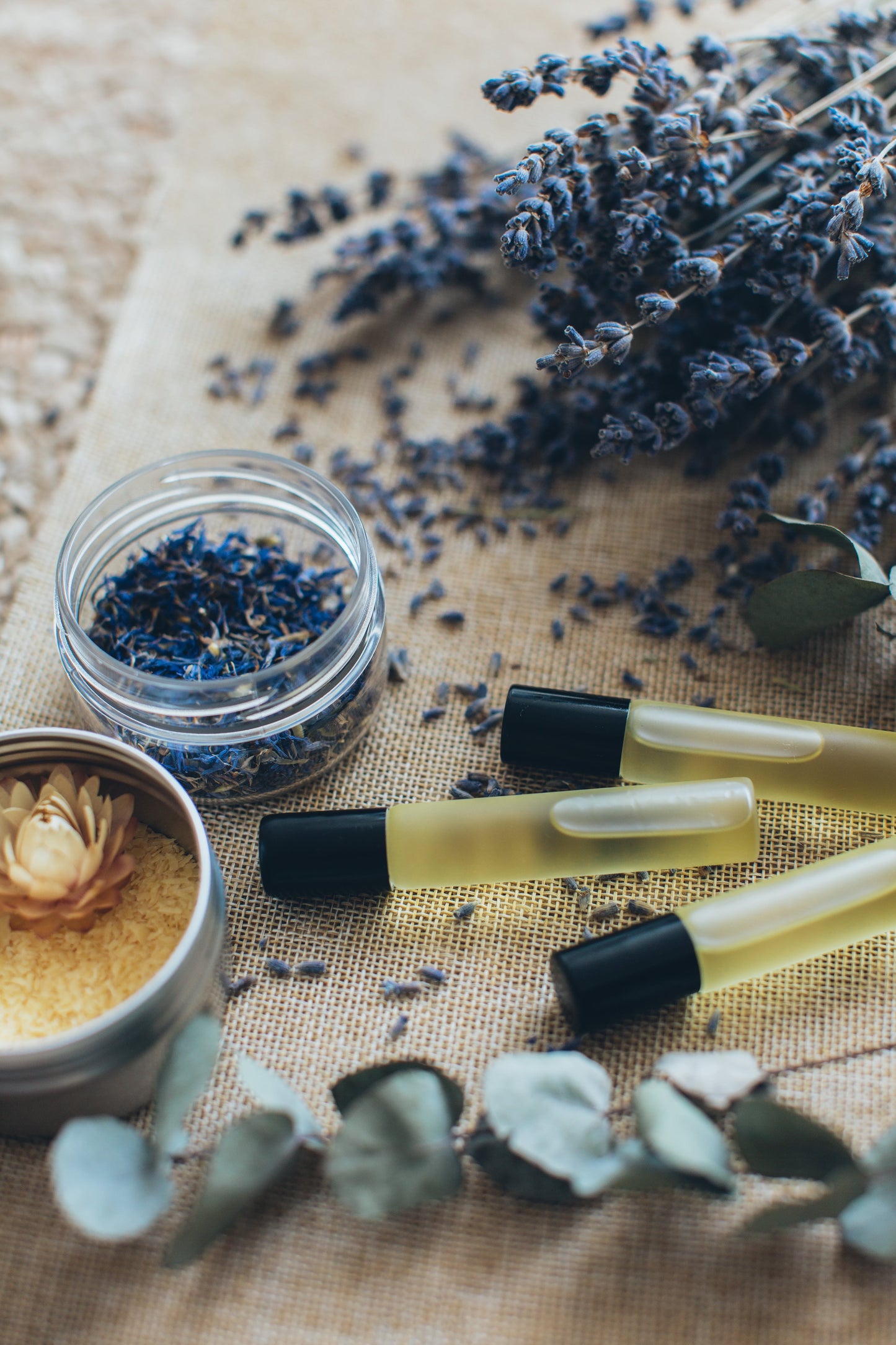 Lavender relaxation roller