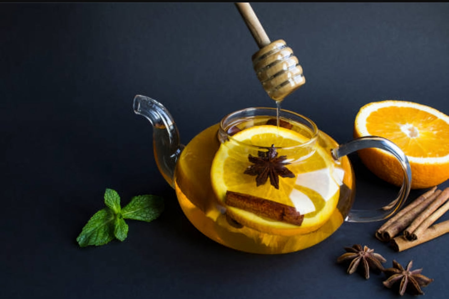 Orange, Clove, and Cinnamon Honey