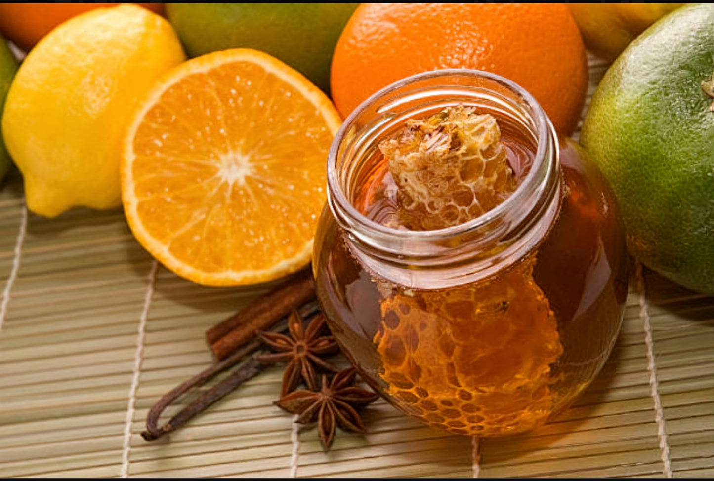 Orange, Clove, and Cinnamon Honey