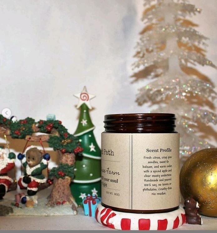 Christmas Tree Farm Artisan Candle