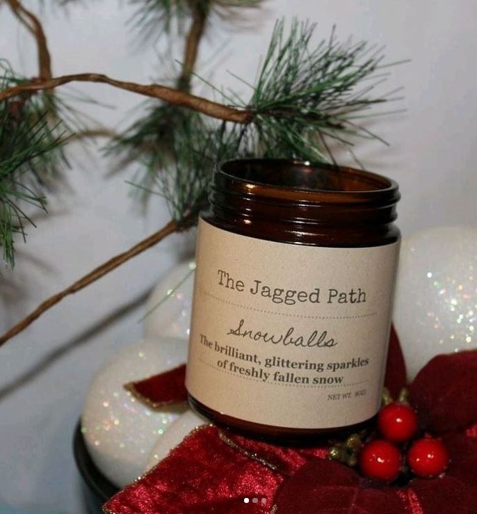 Snowballs Artisan Candle⠀