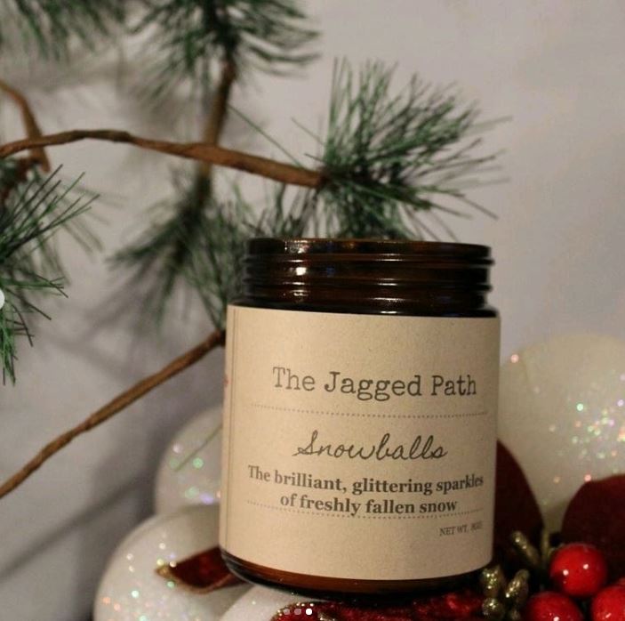 Snowballs Artisan Candle⠀