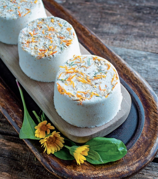 Calendula Oatmeal Bath Bombs