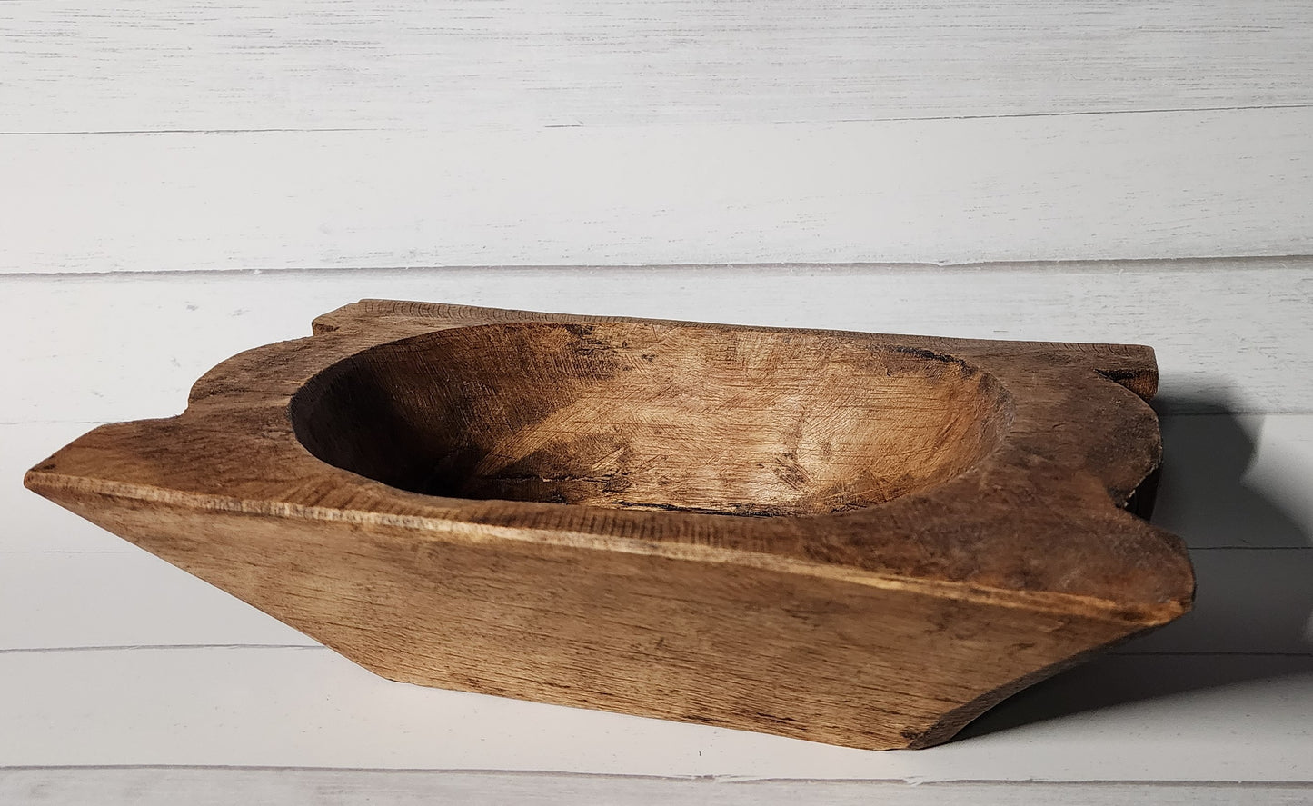 Pumpkin Spice Wood Dough Bowl Artisan Candle