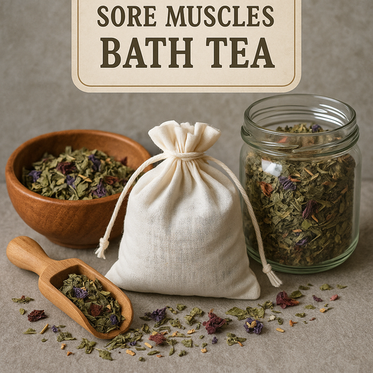 Sore Muscle Bath Tea
